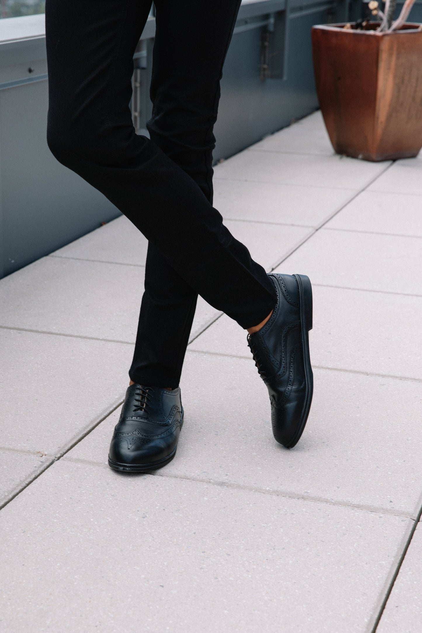 black